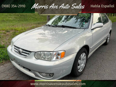 2001 Toyota Corolla for sale at Morris Ave Auto Sales in Elizabeth NJ