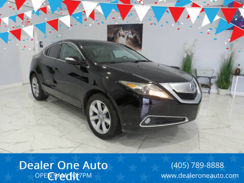 2011 Acura ZDX for sale at Dealer One Auto Credit in Oklahoma City OK