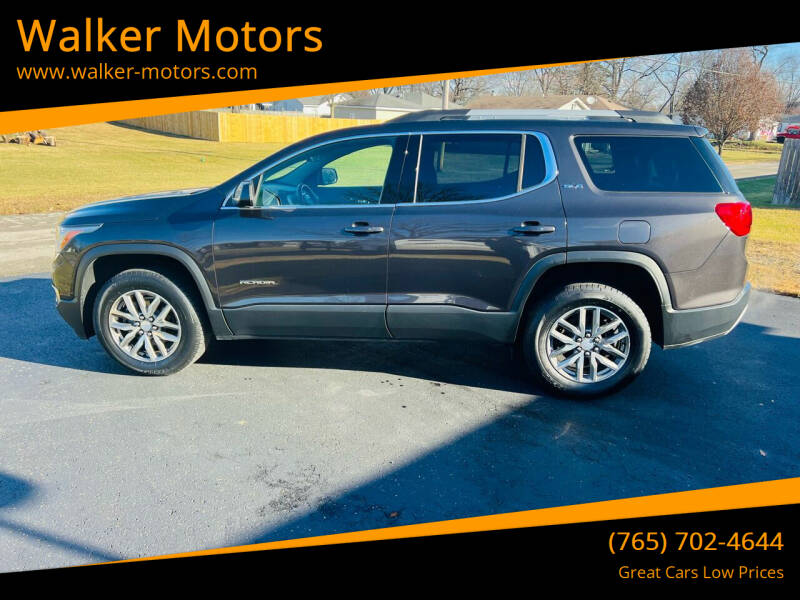 2019 GMC Acadia for sale at Walker Motors in Muncie IN
