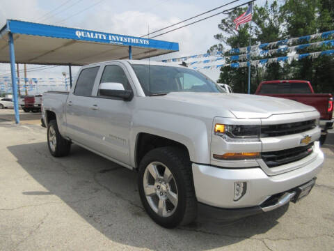2016 Chevrolet Silverado 1500 for sale at Quality Investments in Tyler TX