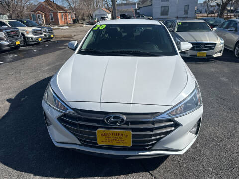 2020 Hyundai Elantra for sale at Brothers Used Cars Inc in Sioux City IA