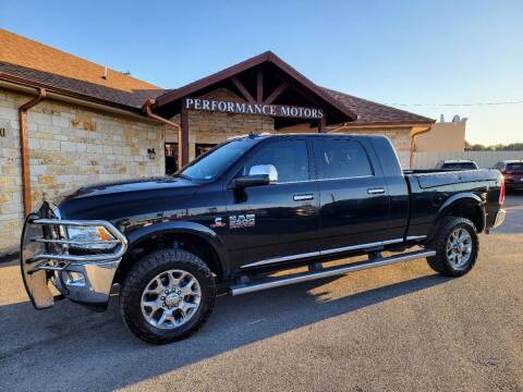 2017 RAM 2500 for sale at Performance Motors Killeen Second Chance in Killeen TX