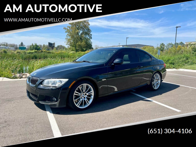 2013 BMW 3 Series for sale at AM AUTOMOTIVE in Forest Lake MN