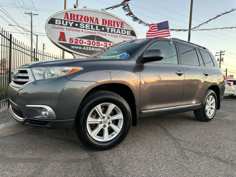 2011 Toyota Highlander for sale at Arizona Drive LLC in Tucson AZ