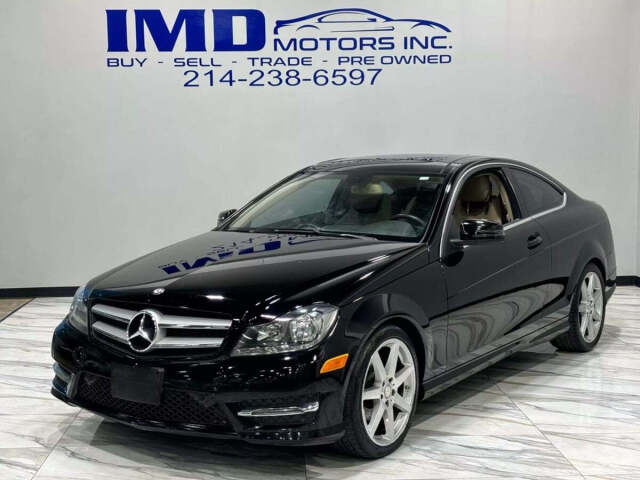 2013 Mercedes-Benz C-Class for sale at IMD MOTORS, INC in Dallas, TX