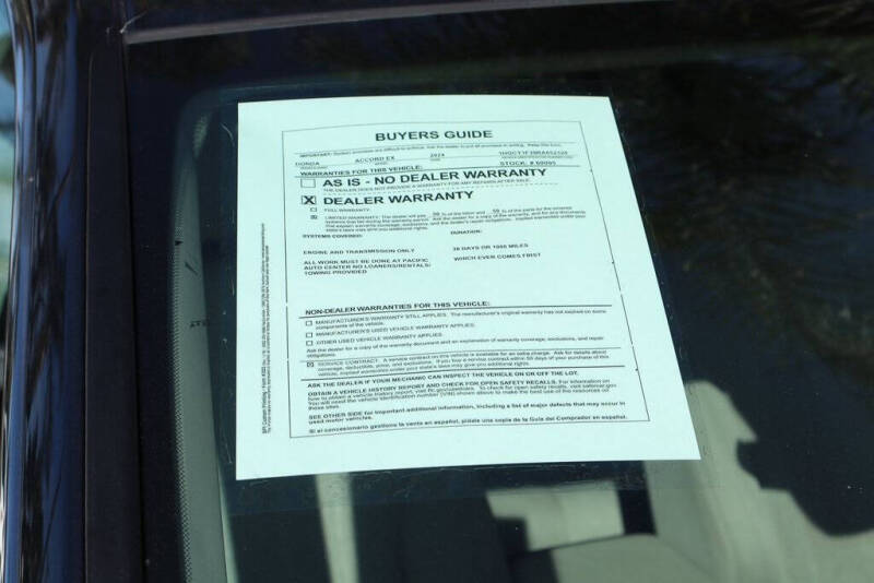 2024 Honda Accord EX