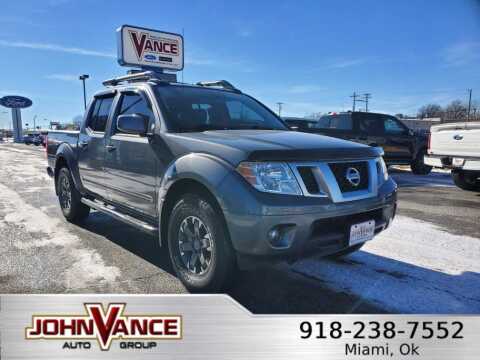 2021 Nissan Frontier for sale at Vance Fleet Services in Guthrie OK