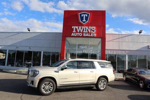2022 GMC Yukon XL for sale at Twins Auto Sales Inc Redford 1 in Redford MI
