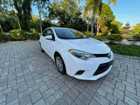 2015 Toyota Corolla for sale at F1 Motor Group in Tampa FL