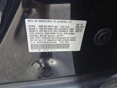 2020 Honda Pilot EX-L