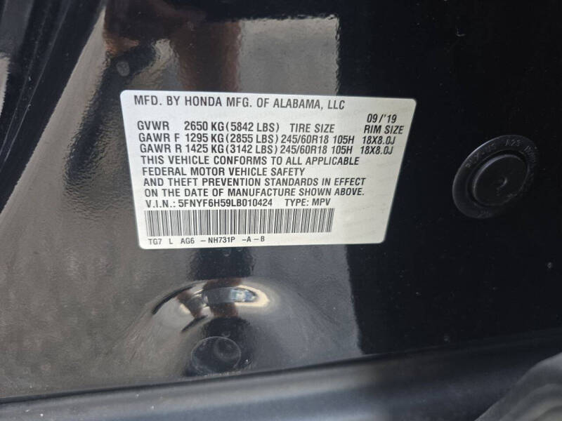 2020 Honda Pilot EX-L