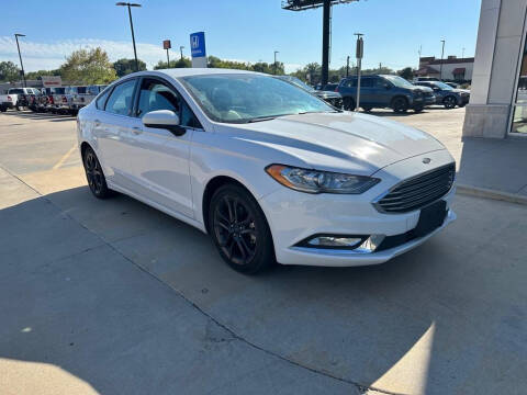 2018 Ford Fusion for sale at HONDA DE MUSKOGEE in Muskogee OK