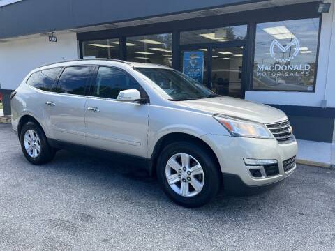 2014 Chevrolet Traverse for sale at MacDonald Motor Sales in High Point NC