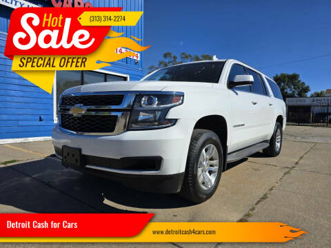 2016 Chevrolet Suburban for sale at Detroit Cash for Cars in Warren MI