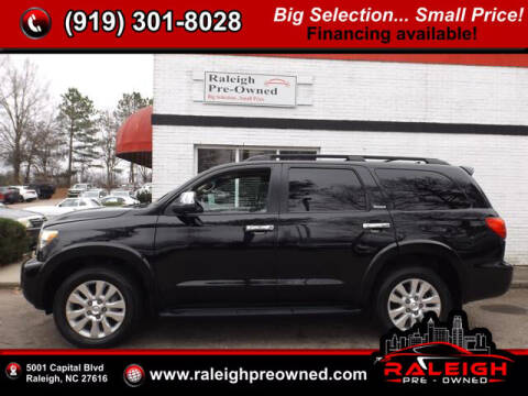 2016 Toyota Sequoia for sale at Raleigh Pre-Owned in Raleigh NC