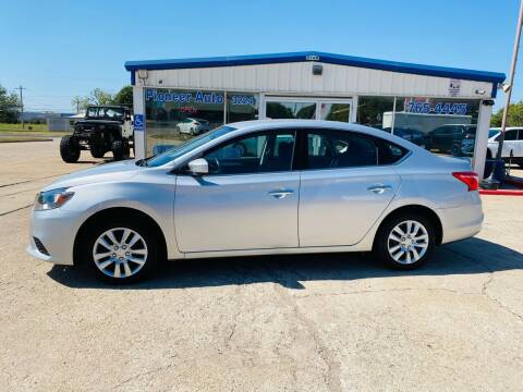 2019 Nissan Sentra for sale at Pioneer Auto in Ponca City OK