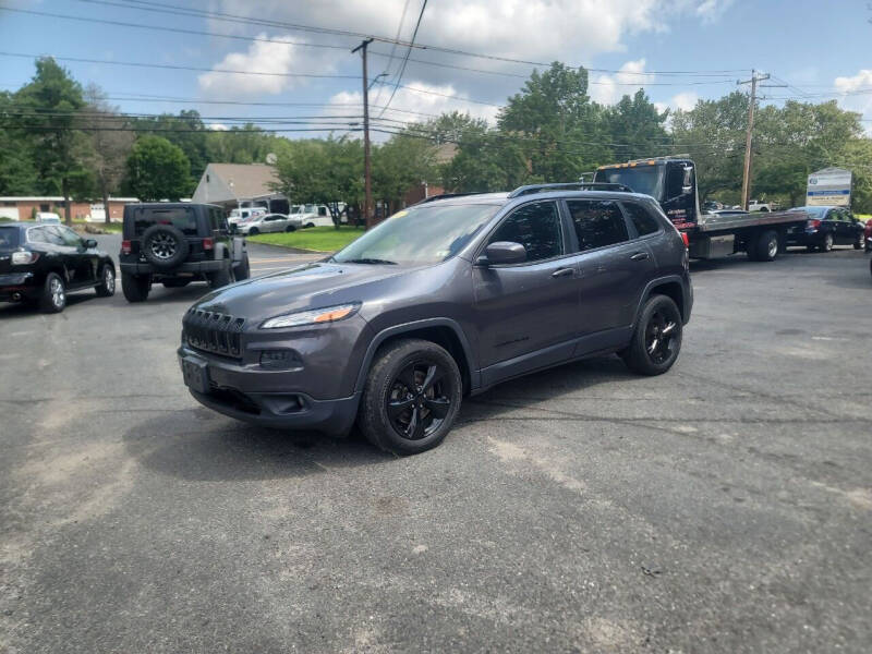 2015 Jeep Cherokee for sale at Hometown Automotive Service & Sales in Holliston MA