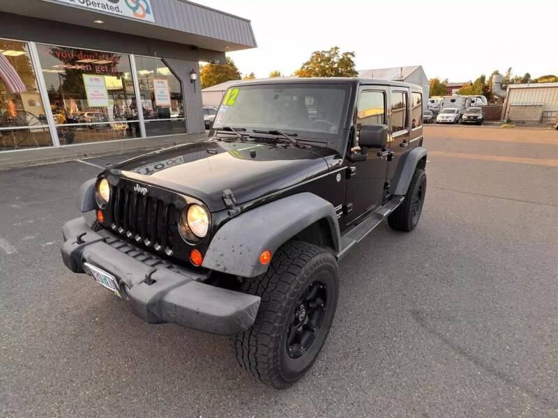 2012 Jeep Wrangler Unlimited for sale in Dallas, OR