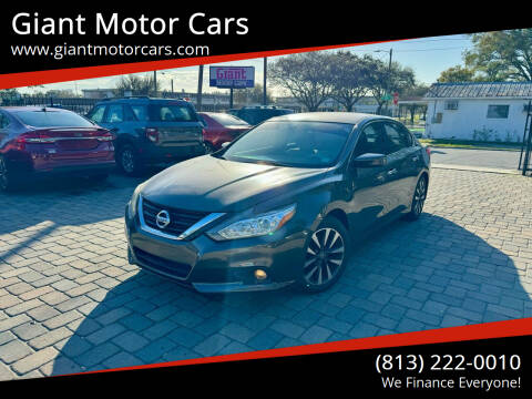 2016 Nissan Altima for sale at Giant Motor Cars in Tampa FL