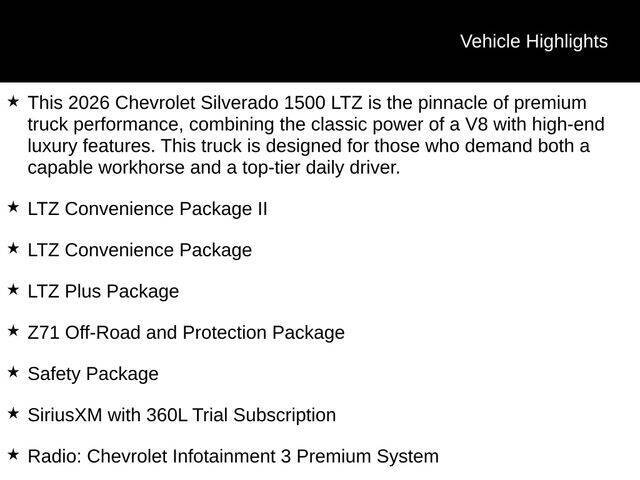 2026 Chevrolet Silverado 1500