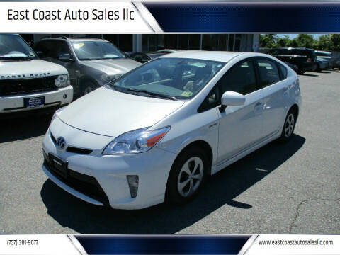 2015 Toyota Prius for sale at East Coast Auto Sales llc in Virginia Beach VA
