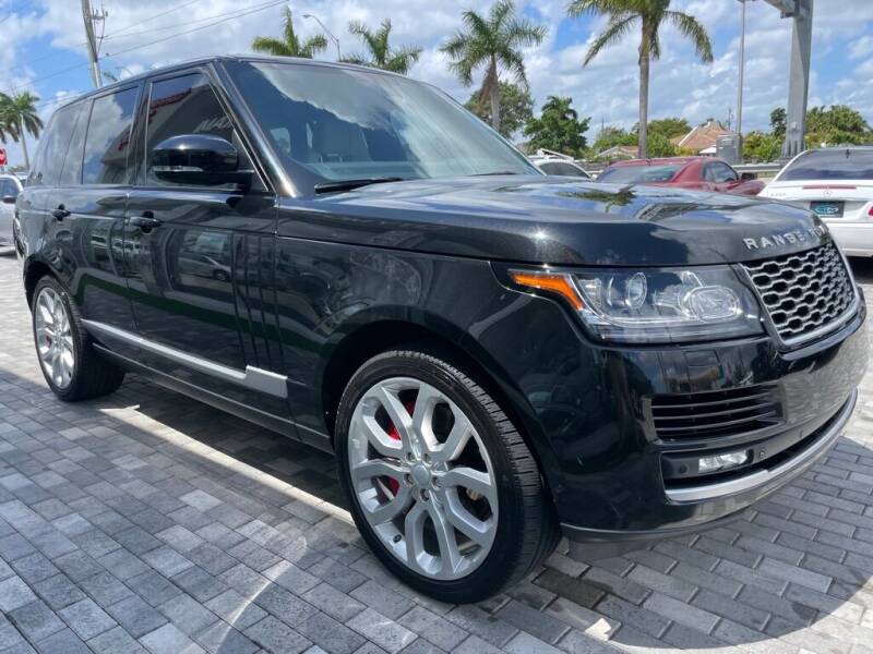 2015 Land Rover Range Rover for sale at City Motors Miami in Miami FL