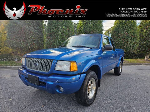 2001 Ford Ranger for sale at Phoenix Motors Inc in Raleigh NC