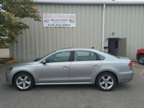 2012 Volkswagen Passat for sale at C & C Wholesale in Cleveland OH