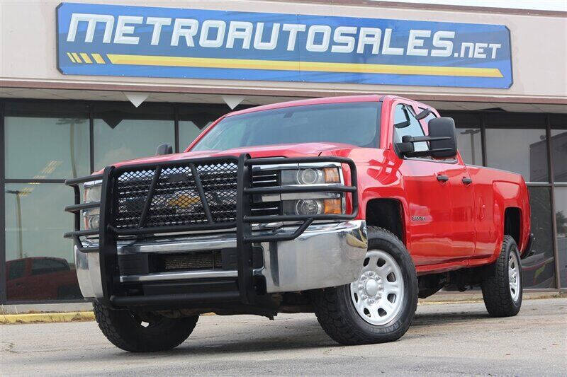 2015 Chevrolet Silverado 3500HD for sale at METRO AUTO SALES in Arlington TX