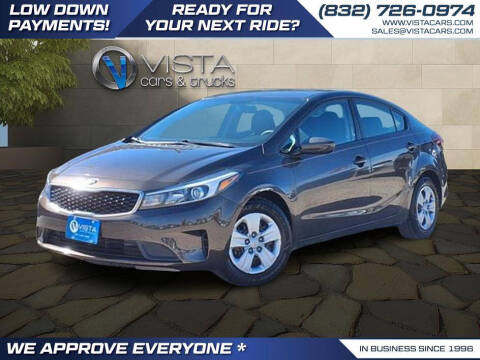 2017 Kia Forte for sale at Vista Cars and Trucks in Houston TX