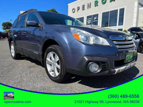 2014 Subaru Outback for sale at OPEN ROAD MOTORSPORTS in Lynnwood WA