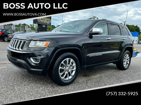 2014 Jeep Grand Cherokee for sale at BOSS AUTO LLC in Norfolk VA