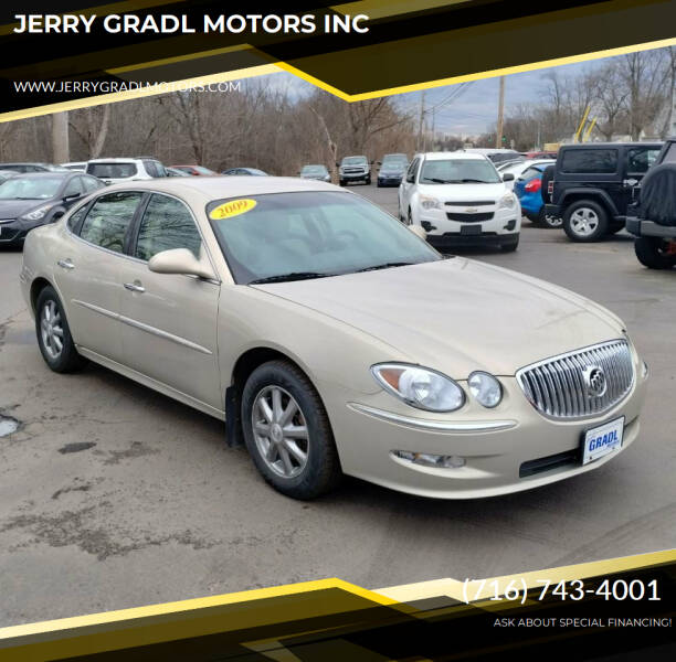 2009 Buick LaCrosse for sale at JERRY GRADL MOTORS INC in North Tonawanda NY