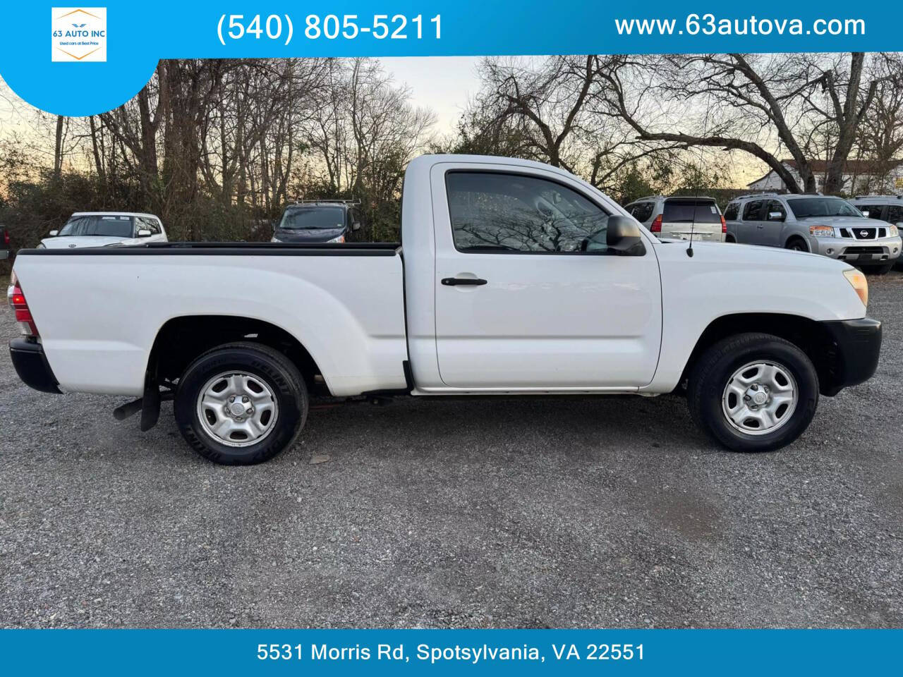 2010 Toyota Tacoma for sale at 63 Auto Inc in Spotsylvania, VA