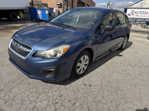 2012 Subaru Impreza for sale at AUTOSAVIN in Villa Park IL