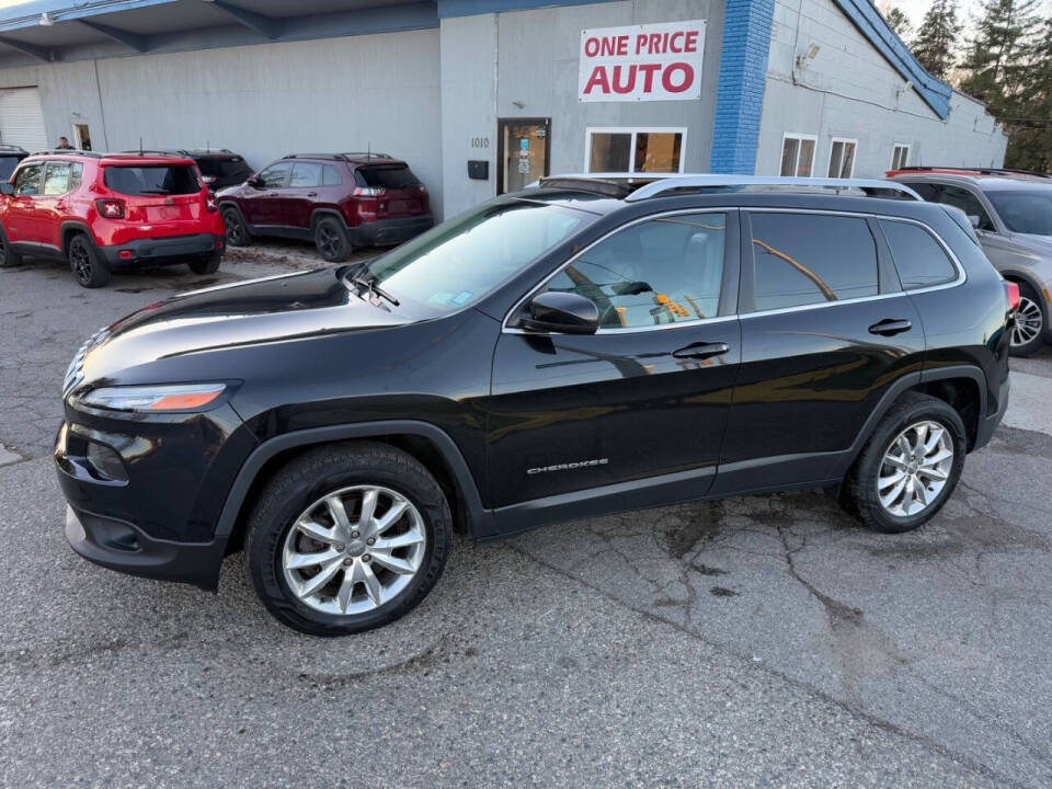 2016 Jeep Cherokee for sale at ONE PRICE AUTO in Mount Clemens, MI