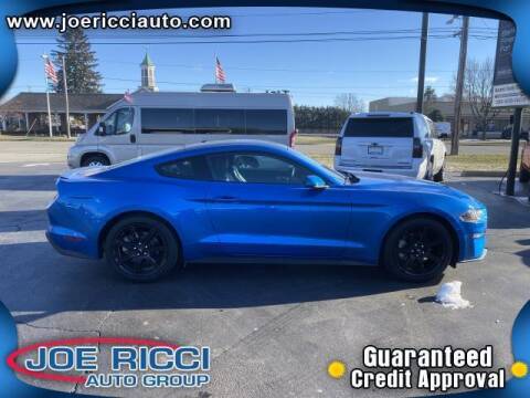 2019 Ford Mustang for sale at JOE RICCI AUTOMOTIVE in Clinton Township MI