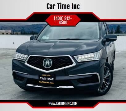 2019 Acura MDX for sale at Car Time Inc in San Jose CA