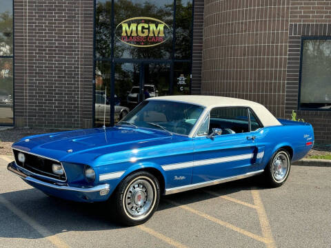 1968 Ford Mustang for sale at MGM CLASSIC CARS in Addison IL