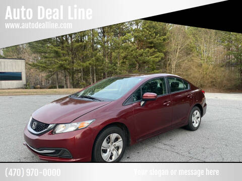 2015 Honda Civic for sale at Auto Deal Line in Alpharetta GA