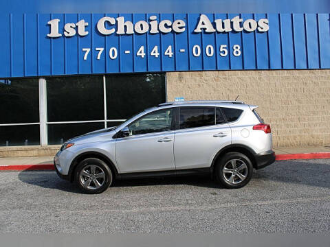 2015 Toyota RAV4 XLE