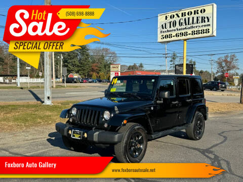 2014 Jeep Wrangler Unlimited for sale at Foxboro Auto Gallery in Foxboro MA