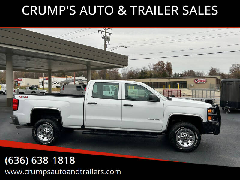2018 Chevrolet Silverado 2500HD for sale at CRUMP'S AUTO & TRAILER SALES in Crystal City MO