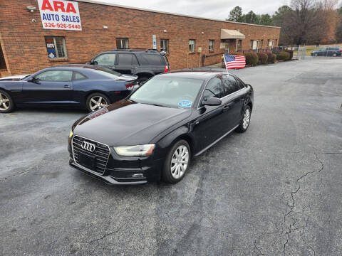 2015 Audi A4 for sale at ARA Auto Sales in Winston-Salem NC