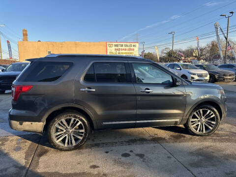 2016 Ford Explorer Platinum