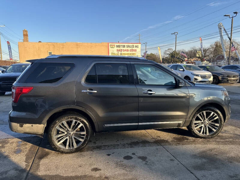 2016 Ford Explorer Platinum