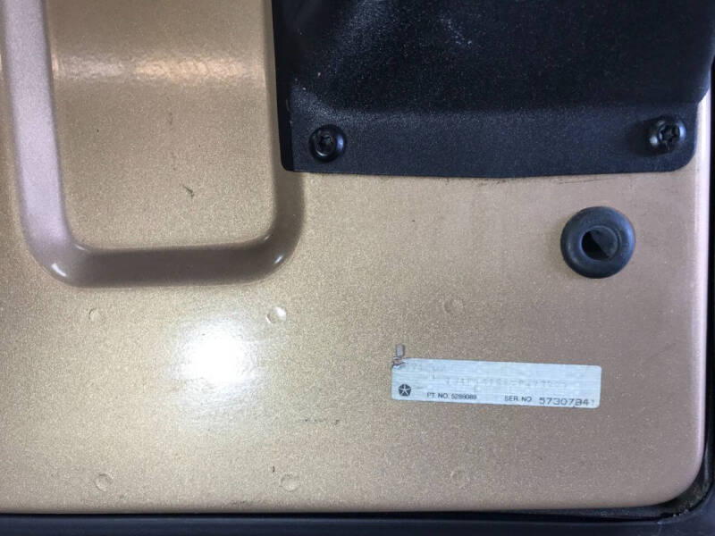 1999 Jeep Wrangler Sahara