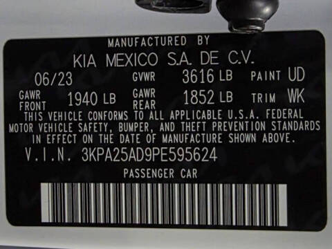 2023 Kia Rio 5-Door S