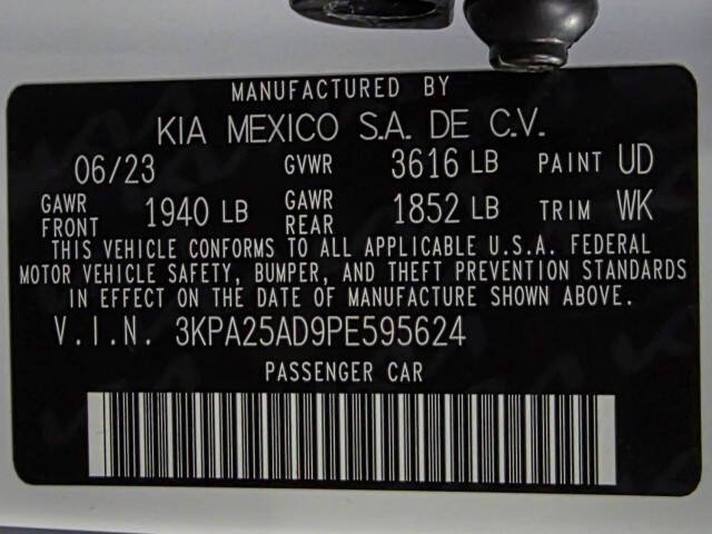 2023 Kia Rio 5-Door S