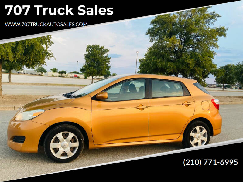 2009 Toyota Matrix for sale at BRACKEN MOTORS in San Antonio TX